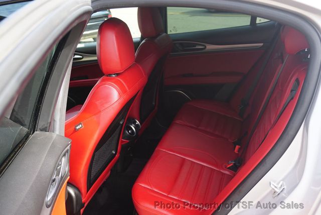 2018 Alfa Romeo Stelvio Ti Sport AWD RED LEATHER NAVIGATION REAR CAMERA HEATED SEATS  - 23039715 - 15