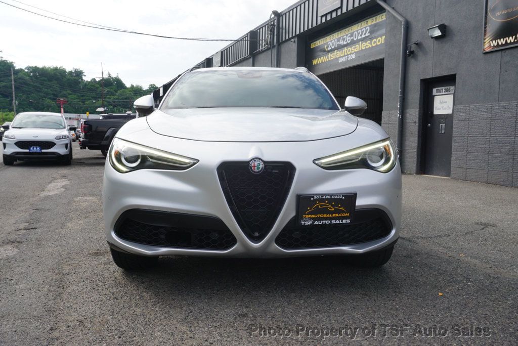 2018 Alfa Romeo Stelvio Ti Sport AWD RED LEATHER NAVIGATION REAR CAMERA HEATED SEATS  - 23039715 - 1