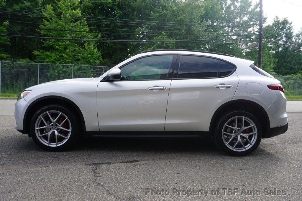 2018 Alfa Romeo Stelvio Ti Sport AWD RED LEATHER NAVIGATION REAR CAMERA HEATED SEATS  - 23039715 - 3