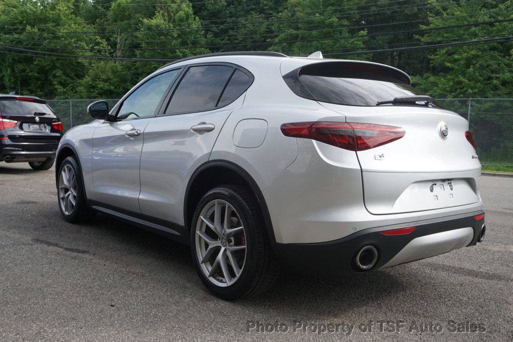 2018 Alfa Romeo Stelvio Ti Sport AWD RED LEATHER NAVIGATION REAR CAMERA HEATED SEATS  - 23039715 - 4