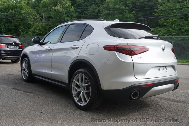 2018 Alfa Romeo Stelvio Ti Sport AWD RED LEATHER NAVIGATION REAR CAMERA HEATED SEATS  - 23039715 - 4