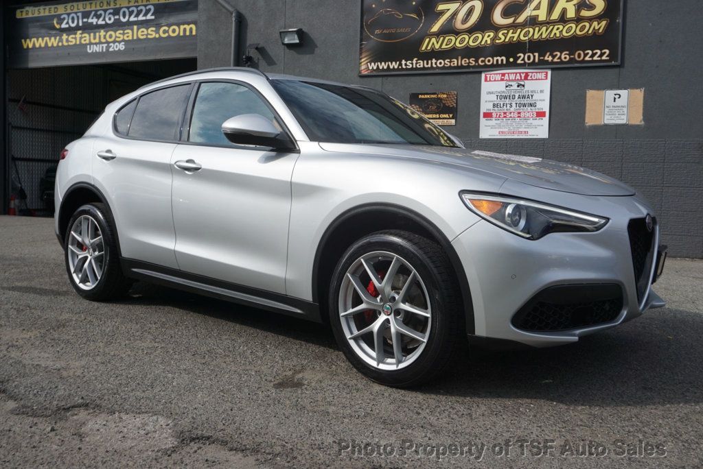 2018 Alfa Romeo Stelvio Ti Sport AWD RED LEATHER NAVIGATION REAR CAMERA HEATED SEATS  - 23039715 - 8