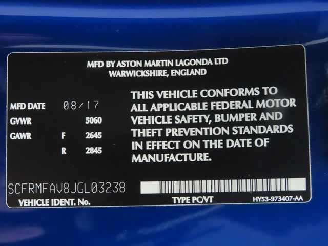 2018 Aston Martin DB11 V12 Coupe - 22975098 - 33