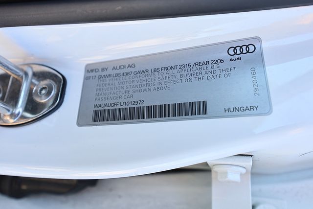 2018 AUDI A3 Sedan 2.0 TFSI Premium FWD - 23071698 - 29