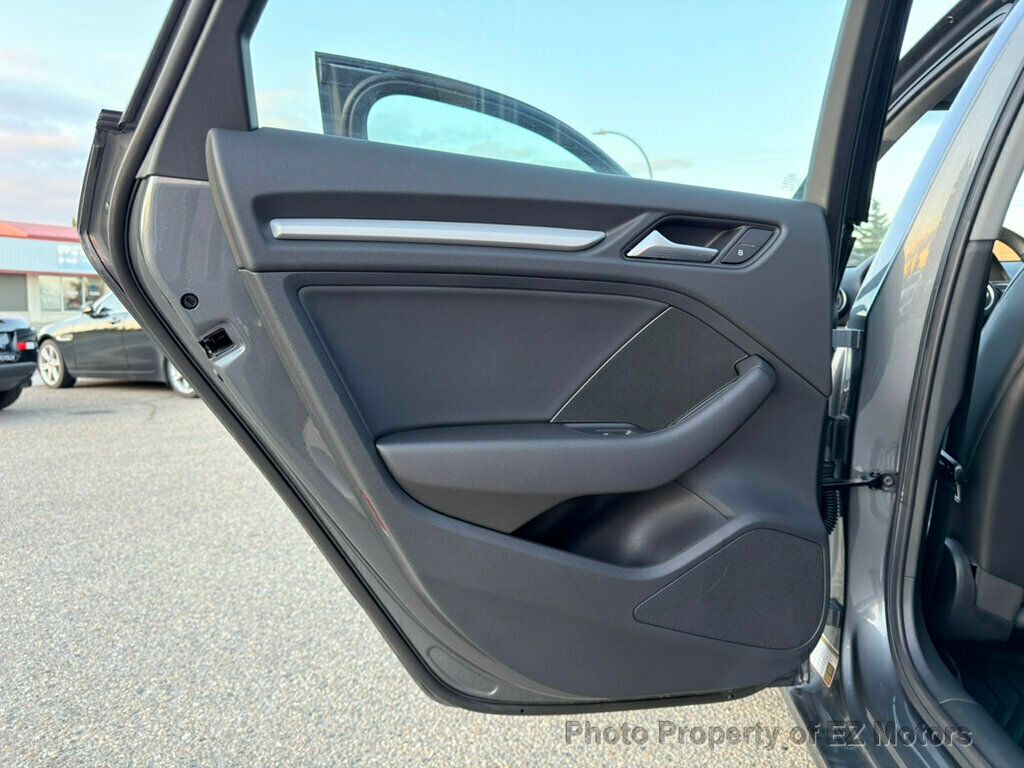 2018 Audi A3 Sedan 71032 KMS! ONE OWNER-CERTIFIED! - 23038648 - 20