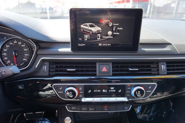 2018 Audi A4 2.0T, PREMIUM PLUS, S-LINE, LEATHER, MOON ROOF - 23081553 - 28