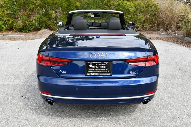 2018 Audi A5 Cabriolet 2.0 TFSI Premium Plus W/Luxury and Navigation Packages - 23038791 - 34