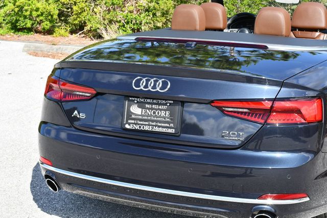 2018 Audi A5 Cabriolet 2.0 TFSI Prestige W/Luxury Package & Navigation - 23025802 - 9