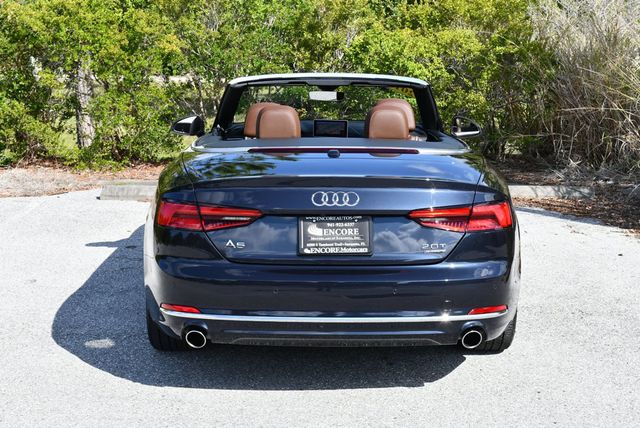 2018 Audi A5 Cabriolet 2.0 TFSI Prestige W/Luxury Package & Navigation - 23025802 - 4