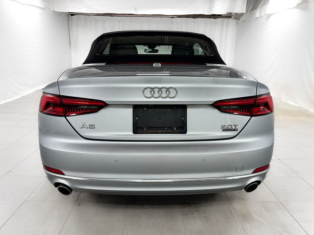 2018 Audi A5 Cabriolet CABRIO 2.0 T QUATTRO PREMIUM PLUS AWD - 23013197 - 5