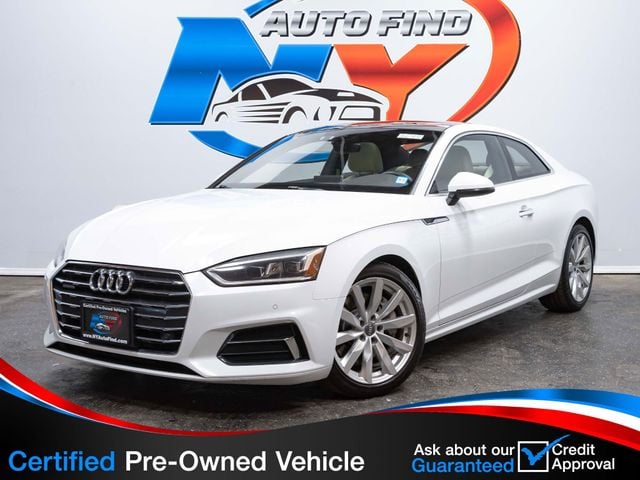 2018 Audi A5 Coupe PREMIUM PLUS, CLEAN CARFAX, 6-SPD MANUAL, AWD, SUNROOF, NAVI PKG - 22627796 - 0