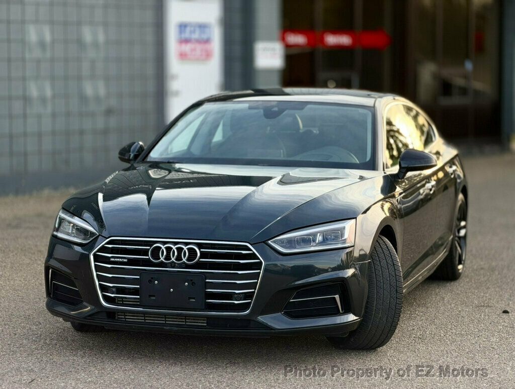 2018 Audi A5 Sportback ONE OWNER! 94392 KMS! CERTIFIED! - 23090940 - 2
