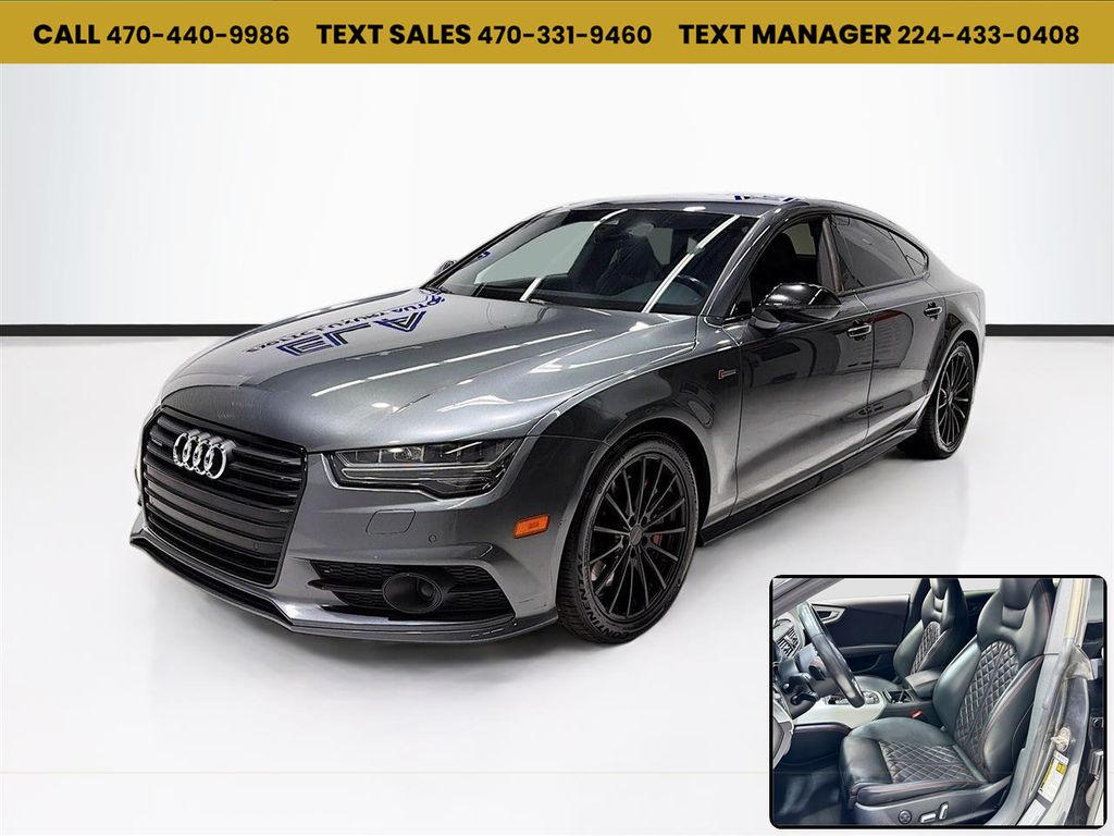 2018 Audi A7 RARE! COMPETITION EDITION ! DAYTONA GRAY PERAL EFFECT!  - 23001135 - 0