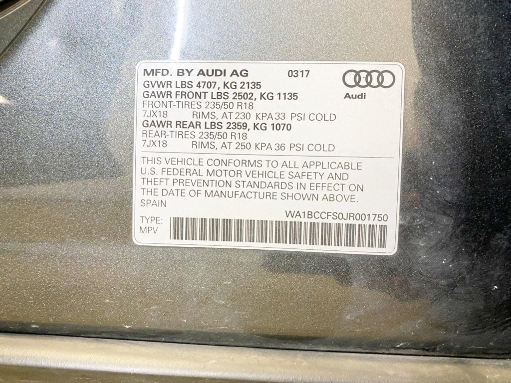 2018 Audi Q3 2.0 TFSI Premium FWD - 22600503 - 48