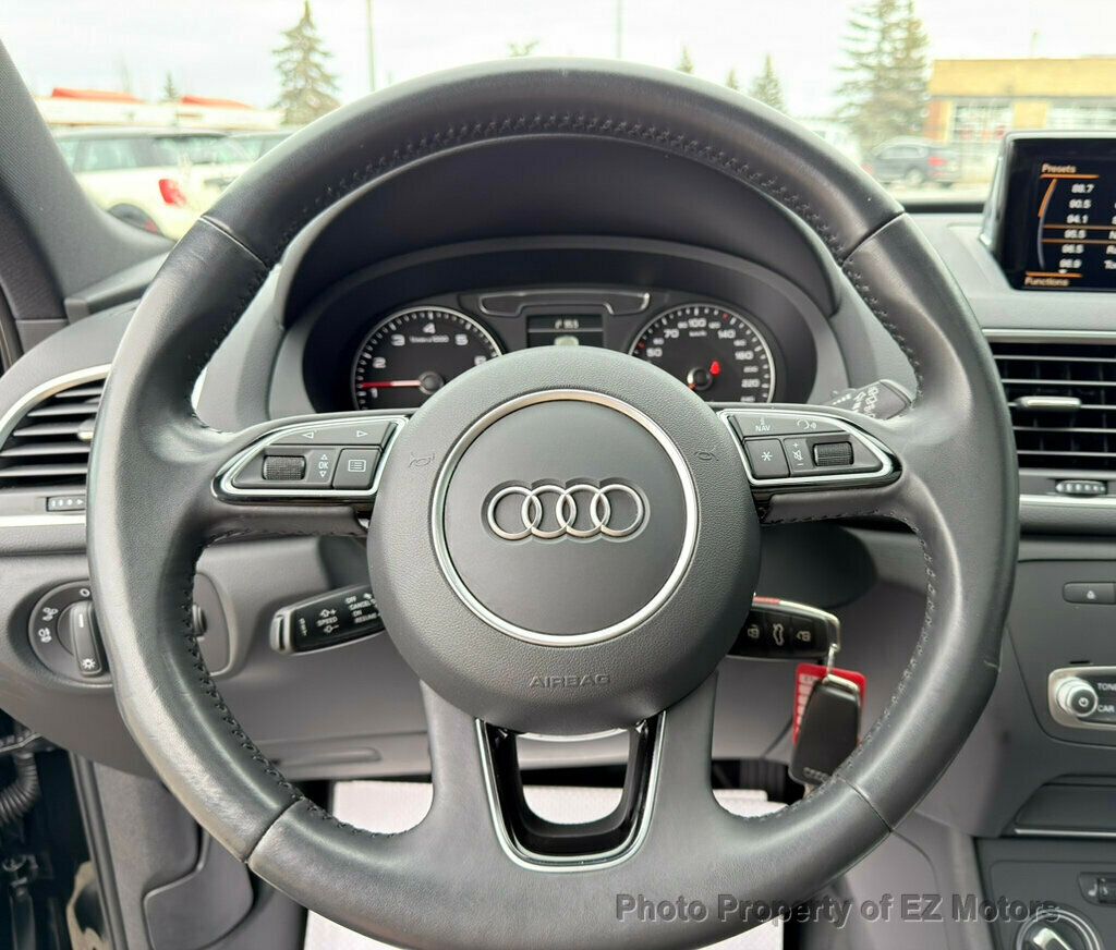 2018 Audi Q3 ONE OWNER! 63707 KMS! CERTIFIED! - 23002233 - 26