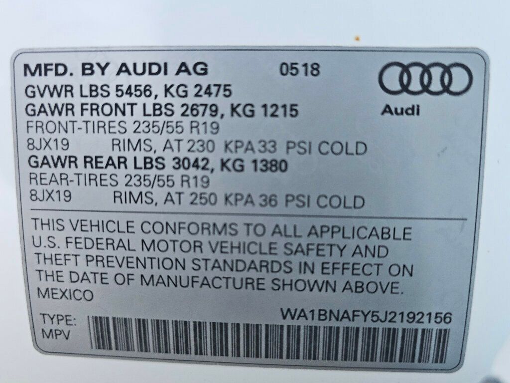 2018 Audi Q5  - 22983893 - 42