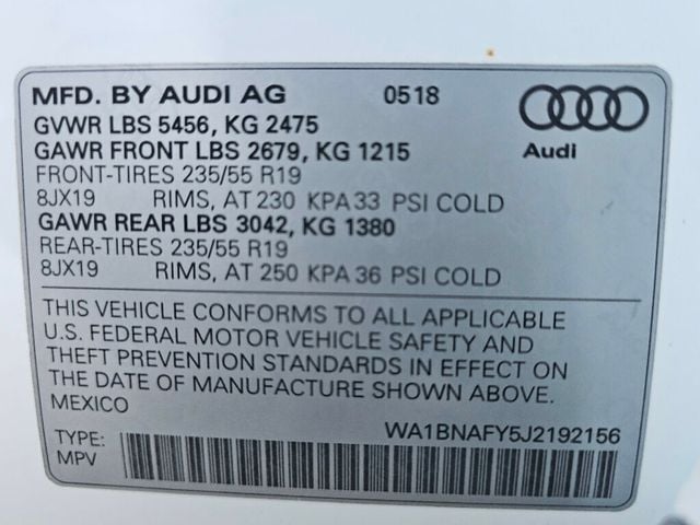 2018 Audi Q5  - 22983893 - 42
