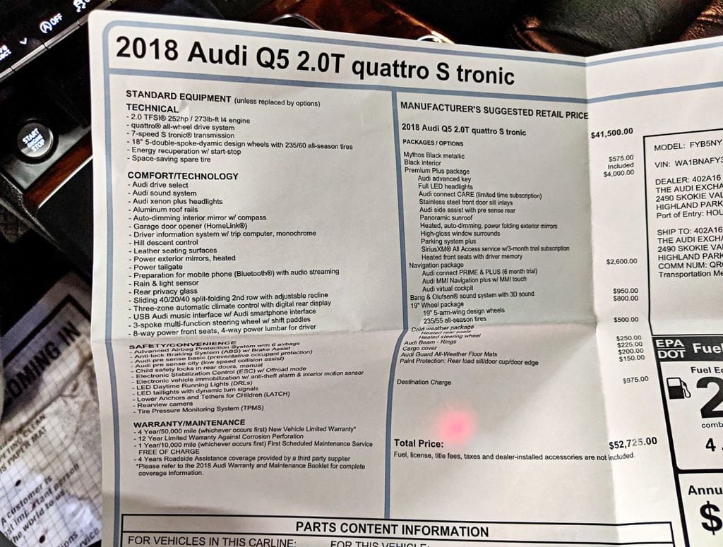2018 Audi Q5 2.0 TFSI Premium Plus - 22039275 - 32