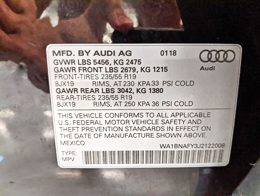 2018 Audi Q5 2.0 TFSI Premium Plus - 22039275 - 42