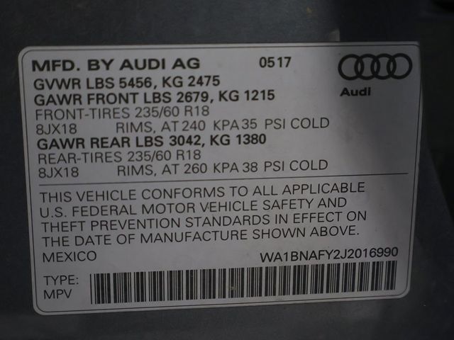 2018 Audi Q5 2.0 TFSI Premium Plus - 22950250 - 60