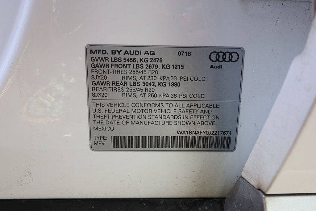 2018 Audi Q5 2.0 TFSI Premium Plus - 22924136 - 67