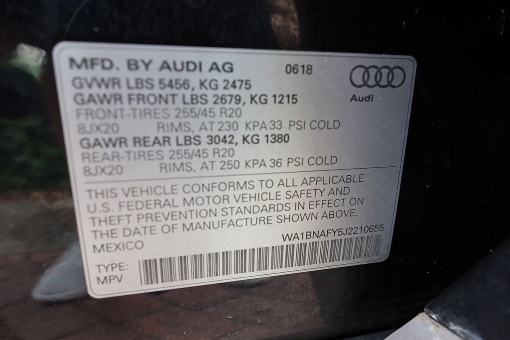 2018 Audi Q5 2.0 TFSI Summer of Audi Premium Plus - 22999696 - 66