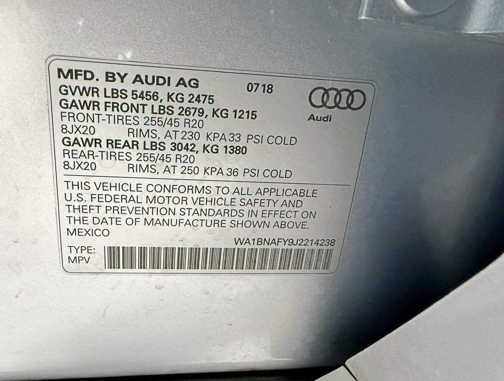 2018 Audi Q5 2.0T Premium Plus - 22960910 - 61