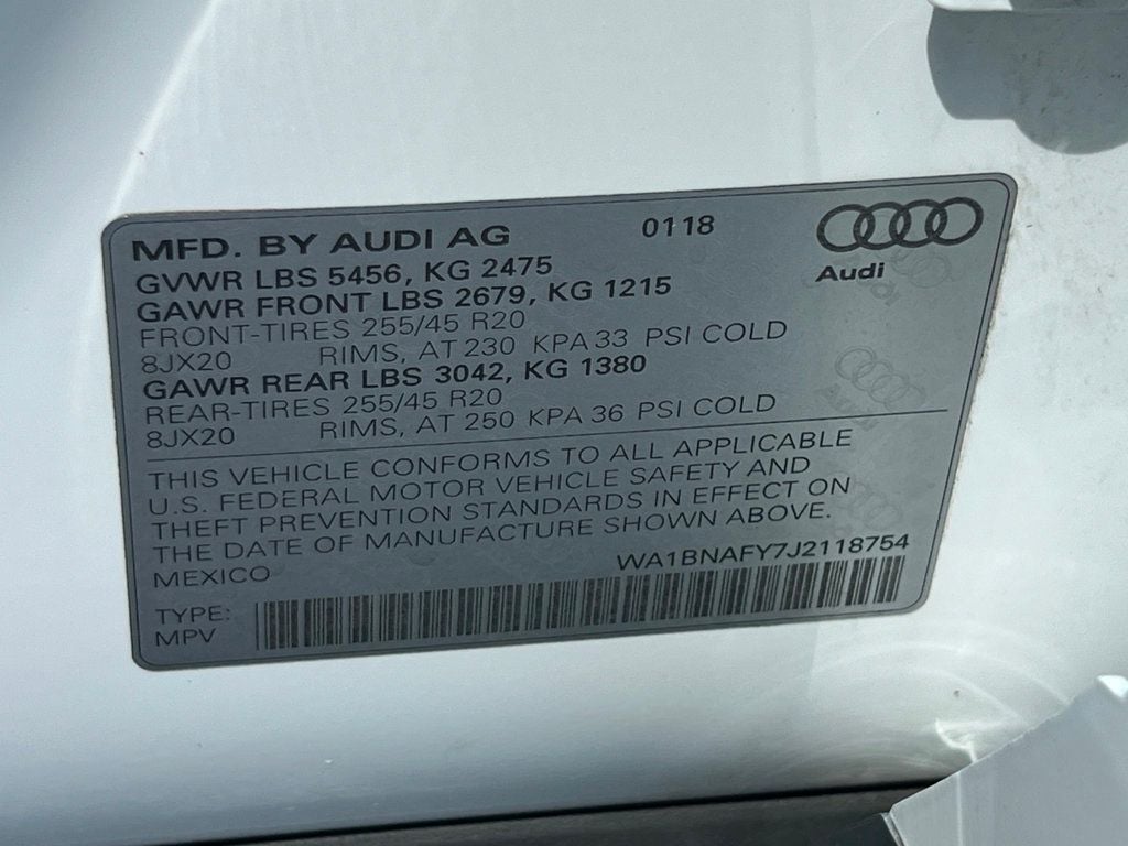 2018 Audi Q5 2.0T Premium Plus quattro - 22552217 - 39