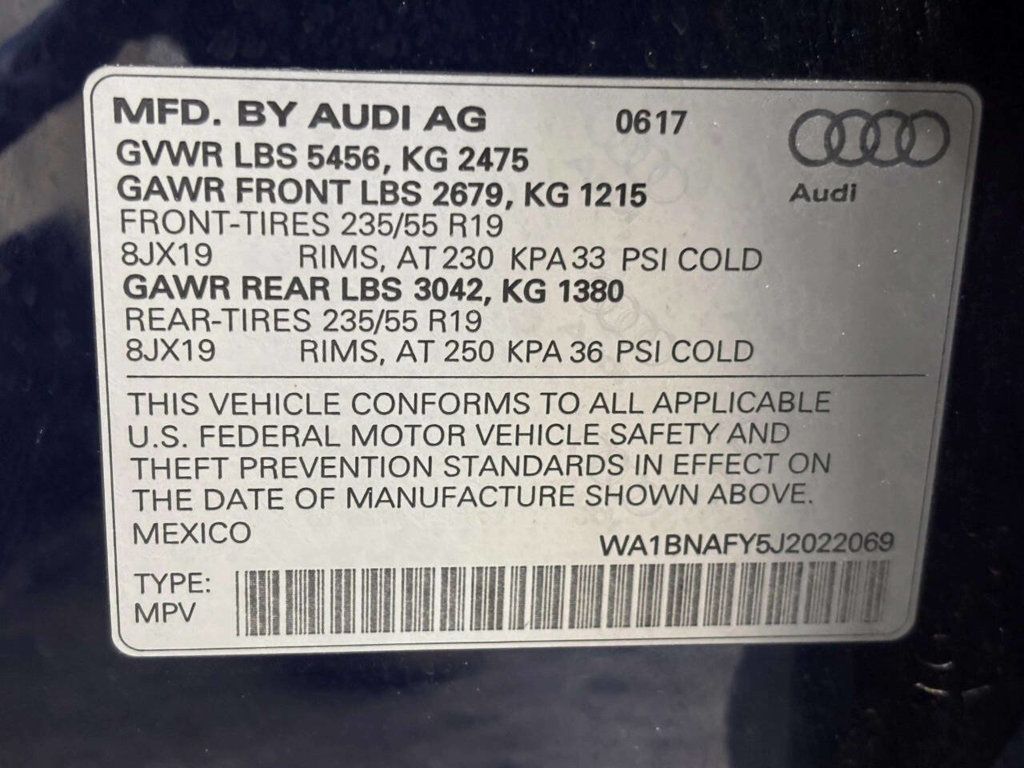 2018 Audi Q5 2.0T quattro Premium Plus AWD 4dr SUV - 23059588 - 41
