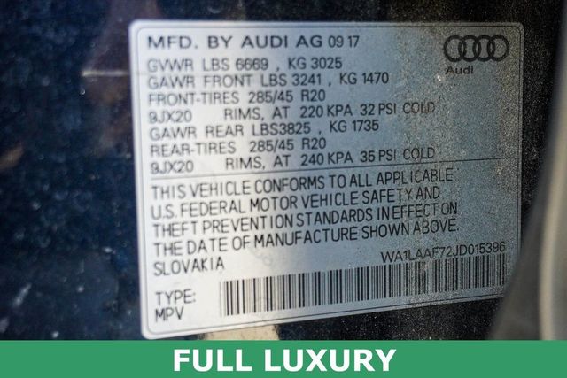 2018 Audi Q7 3.0 TFSI Premium Plus - 23039240 - 60