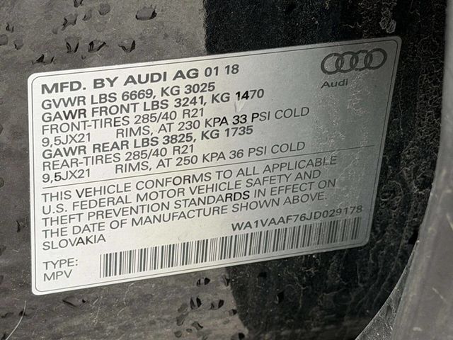 2018 Audi Q7 3.0 TFSI Prestige - 22976693 - 19