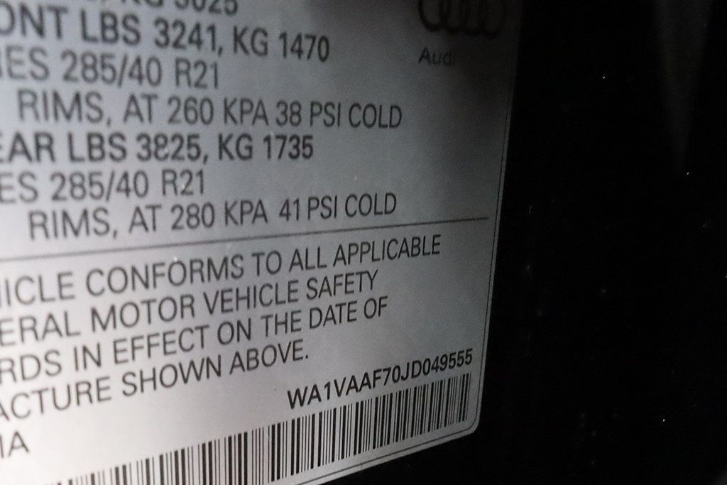 2018 Audi Q7 3.0 TFSI Prestige - 22919262 - 69