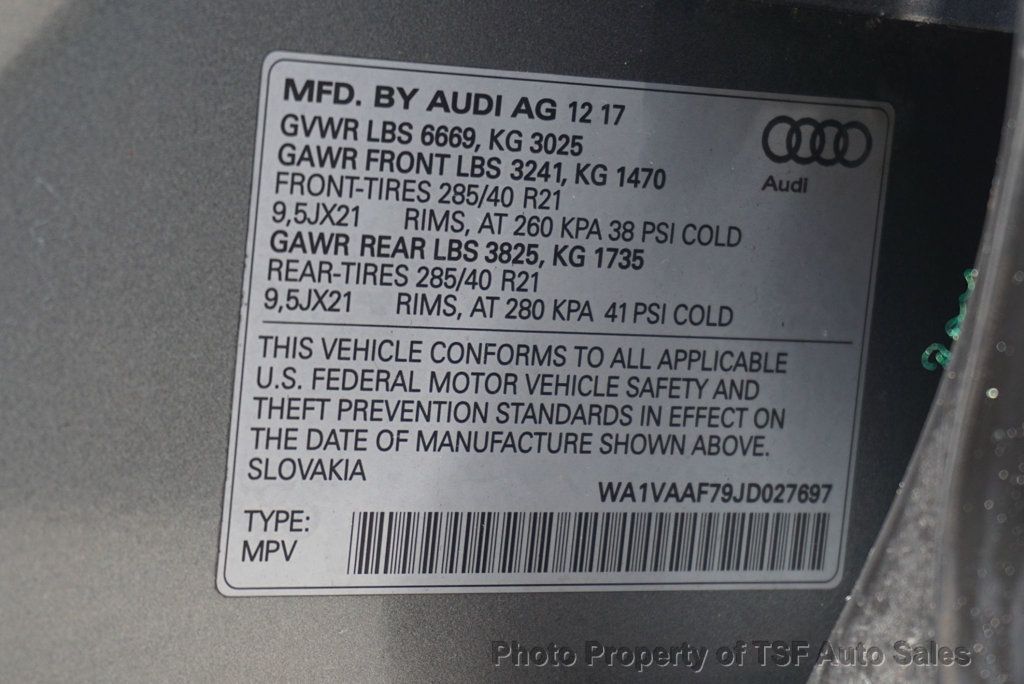 2018 Audi Q7 3.0 TFSI Prestige - 23042718 - 38