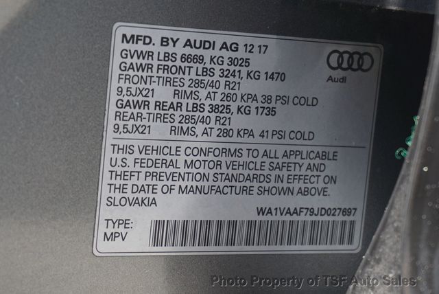 2018 Audi Q7 3.0 TFSI Prestige - 23042718 - 38