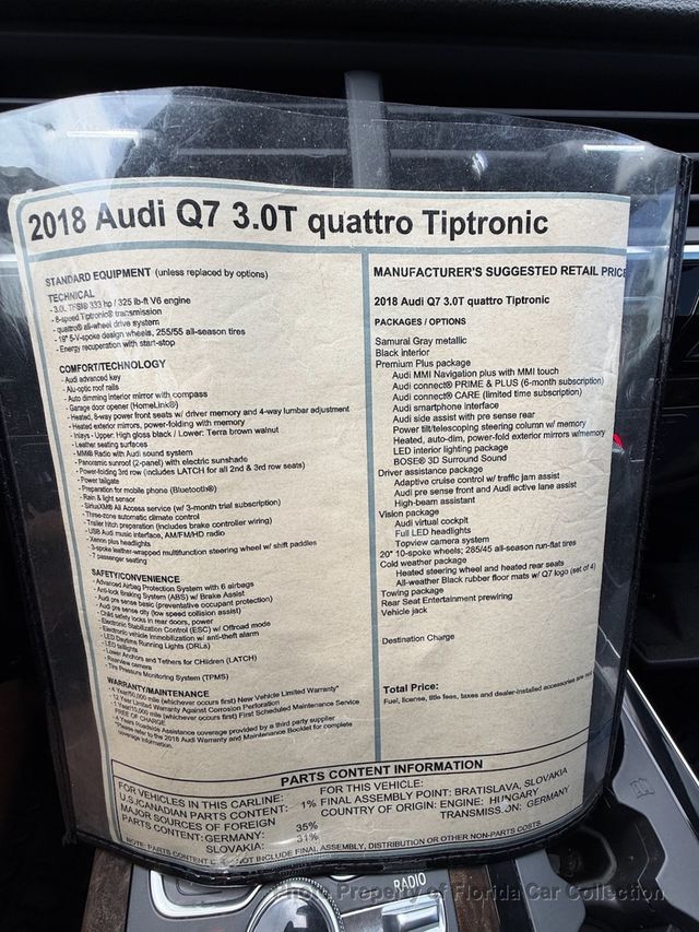 2018 Audi Q7 3.0T Quattro Premium Plus - 23081798 - 90