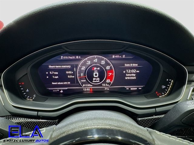 2018 Audi S4 SUPER WELL KEPT! REALLY CLEAN! CARBON PAK! BLACK OPTIC! PAK - 22886109 - 37