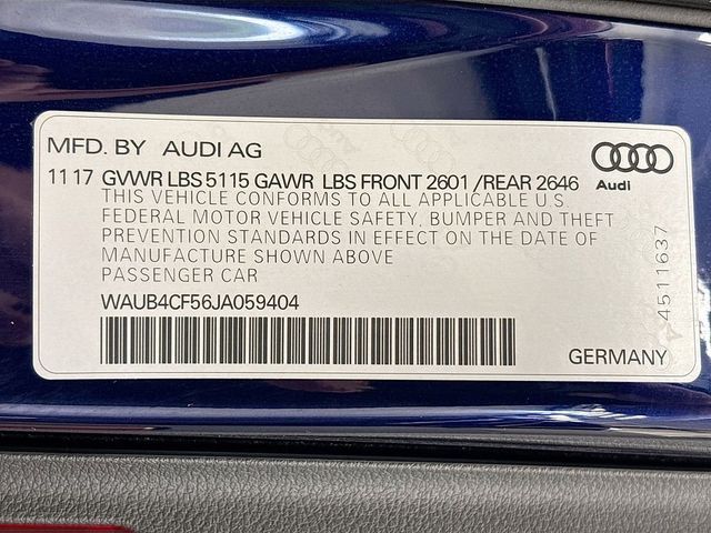 2018 Audi S5 Sportback 3.0T Premium Plus - 23059717 - 24