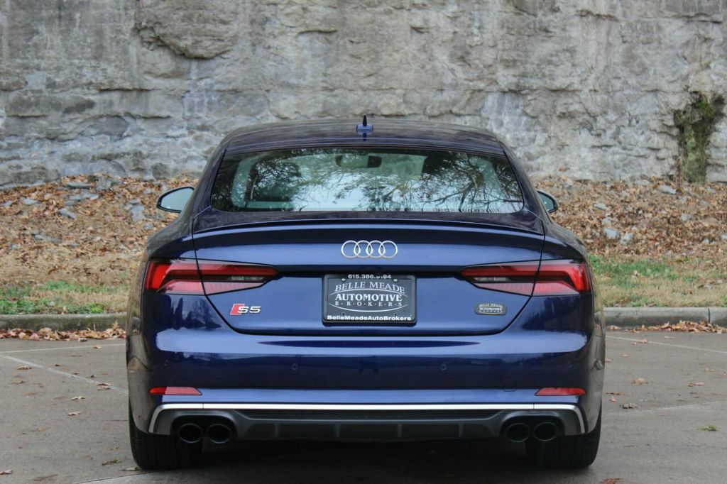 2018 Audi S5 Sportback Very LOW Miles Loaded S5 AWD Nav Htd Seats FAST 615-300-6004 - 22203977 - 4