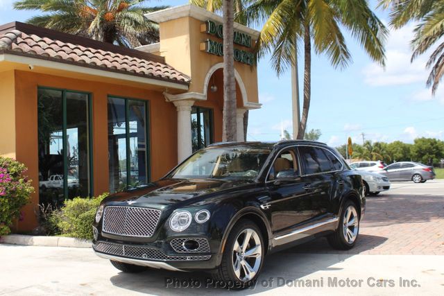 2018 Bentley Bentayga ONE FLORIDA OWNER,ORIGINALLY $ 275,420,SIGNATURE W12 - 21013509 - 2
