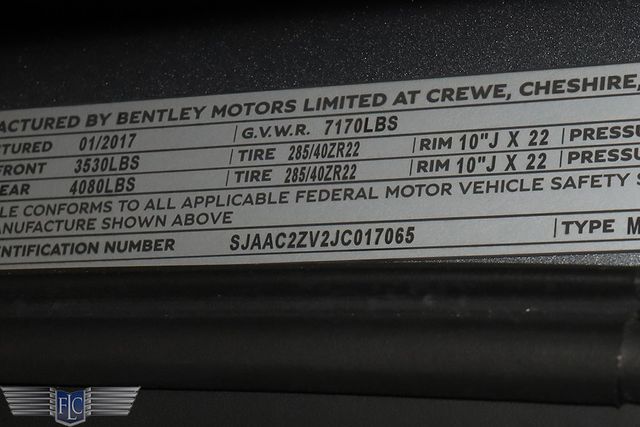 2018 Bentley Bentayga Onyx Edition AWD - 22935440 - 41