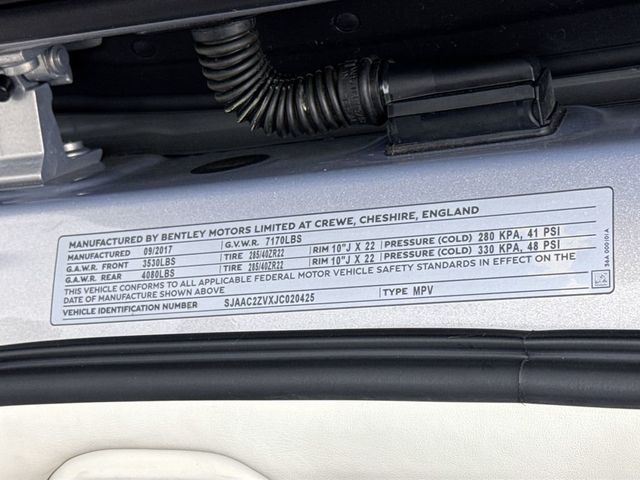 2018 Bentley Bentayga W12 Signature AWD - 23013239 - 33