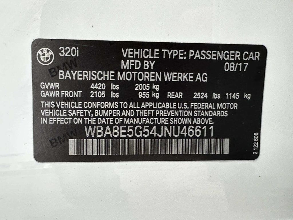 2018 BMW 3 Series 320i xDrive - 23003224 - 34