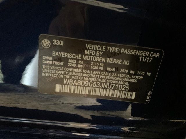 2018 BMW 3 Series 330i xDrive - 21443626 - 43