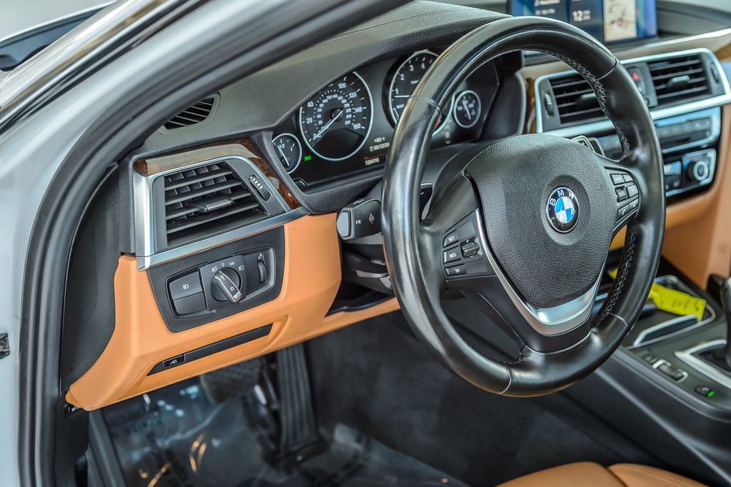 2018 BMW 3 Series 340i xDRIVE WHITE ON BROWN NAV BACKUP CAM BLUETOOTH MUST SEE - 23040299 - 33