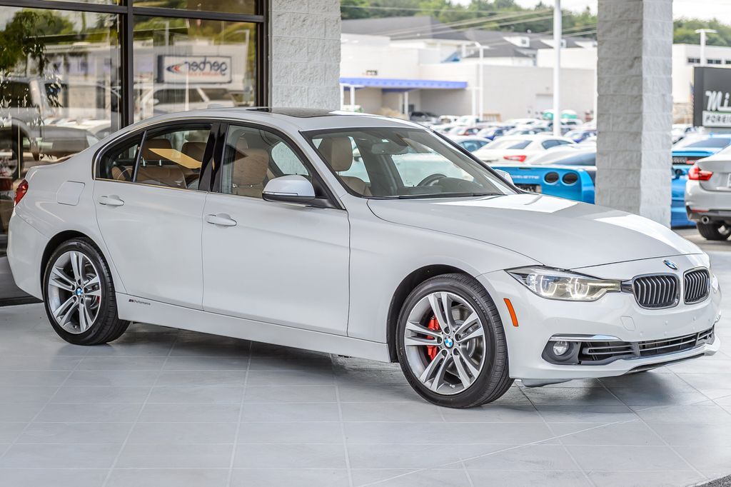 2018 BMW 3 Series 340i xDRIVE WHITE ON BROWN NAV BACKUP CAM BLUETOOTH MUST SEE - 23040299 - 3