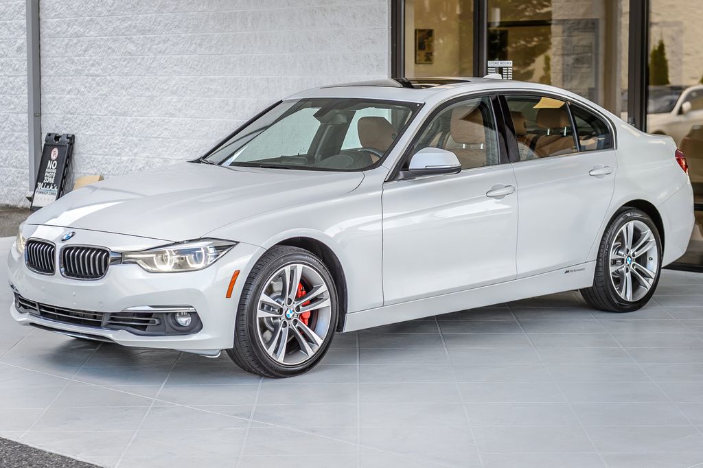 2018 BMW 3 Series 340i xDRIVE WHITE ON BROWN NAV BACKUP CAM BLUETOOTH MUST SEE - 23040299 - 5