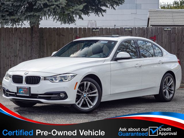 2018 BMW 3 Series CLEAN CARFAX, 330i, xDRIVE, SOUTH AFRICA, SUNROOF, NAVIGATION - 23002942 - 0
