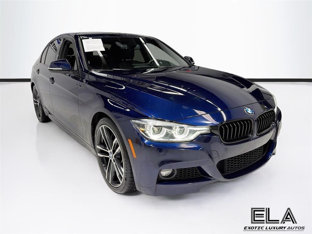 2018 BMW 3 Series Tanzanite Blue Metallic! Dakota Leather Upholstery! PARK ASSIST! - 23055161 - 1