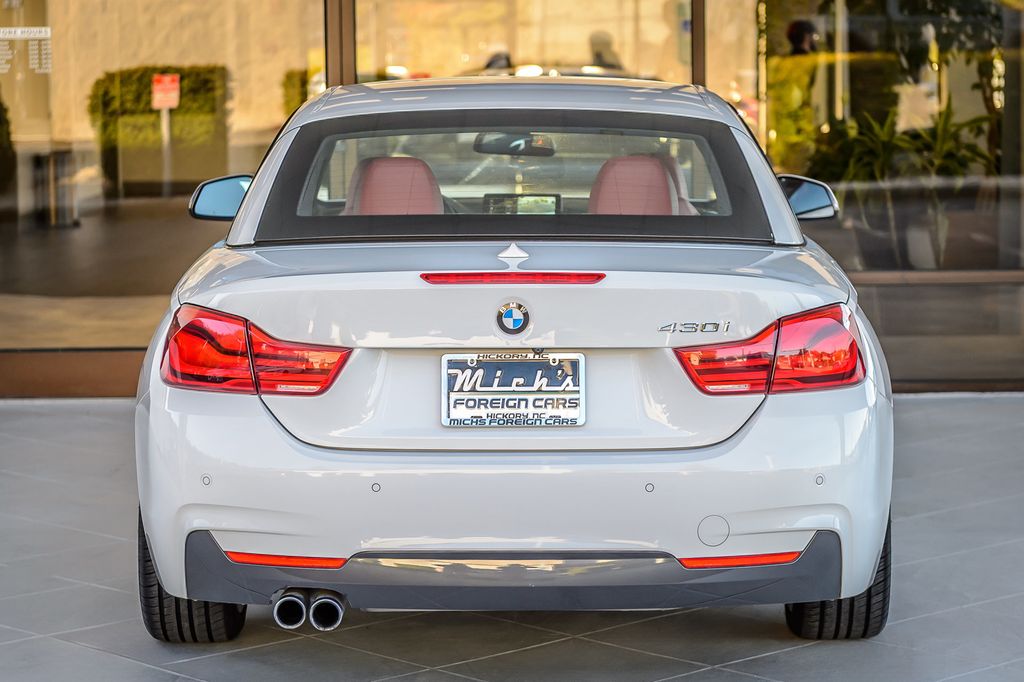 2018 BMW 4 Series 430i CONVERTIBLE - WHITE ON RED - NAV - BACKUP CAM - BEAUTIFUL - 23096161 - 11