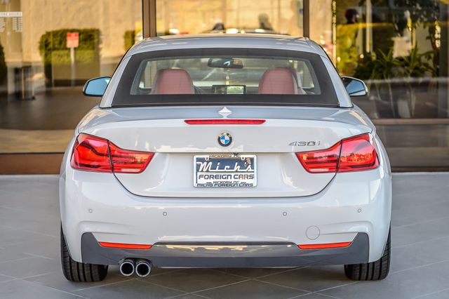 2018 BMW 4 Series 430i CONVERTIBLE - WHITE ON RED - NAV - BACKUP CAM - BEAUTIFUL - 23096161 - 11
